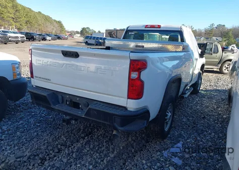 2020 Chevrolet Silverado 2500Hd 2Wd Long Bed Wt z USA, uszkodzony, nr VIN 1GC0WLE74LF251367